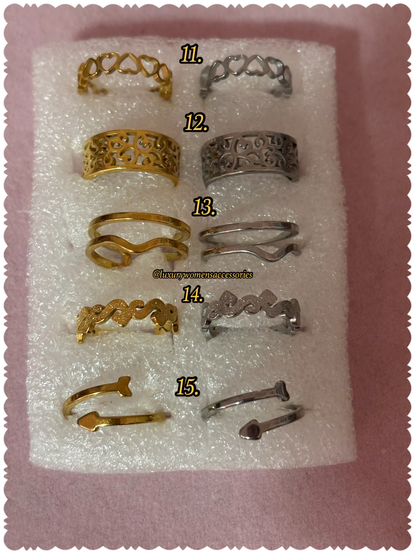 "Luxe" Toe Rings(1pc.)