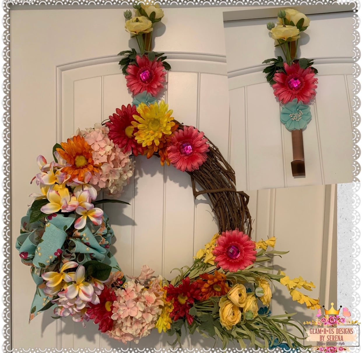 Custom “Luxury” Wreath Hanger