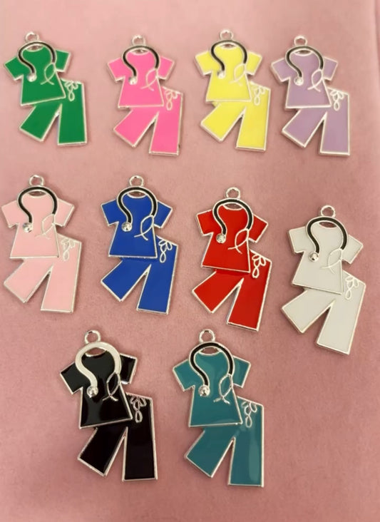 Colored Scrub Charms(1pc.)